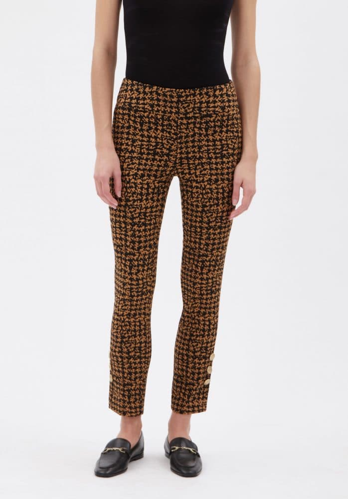 Womens Printed Ankle Length Pants