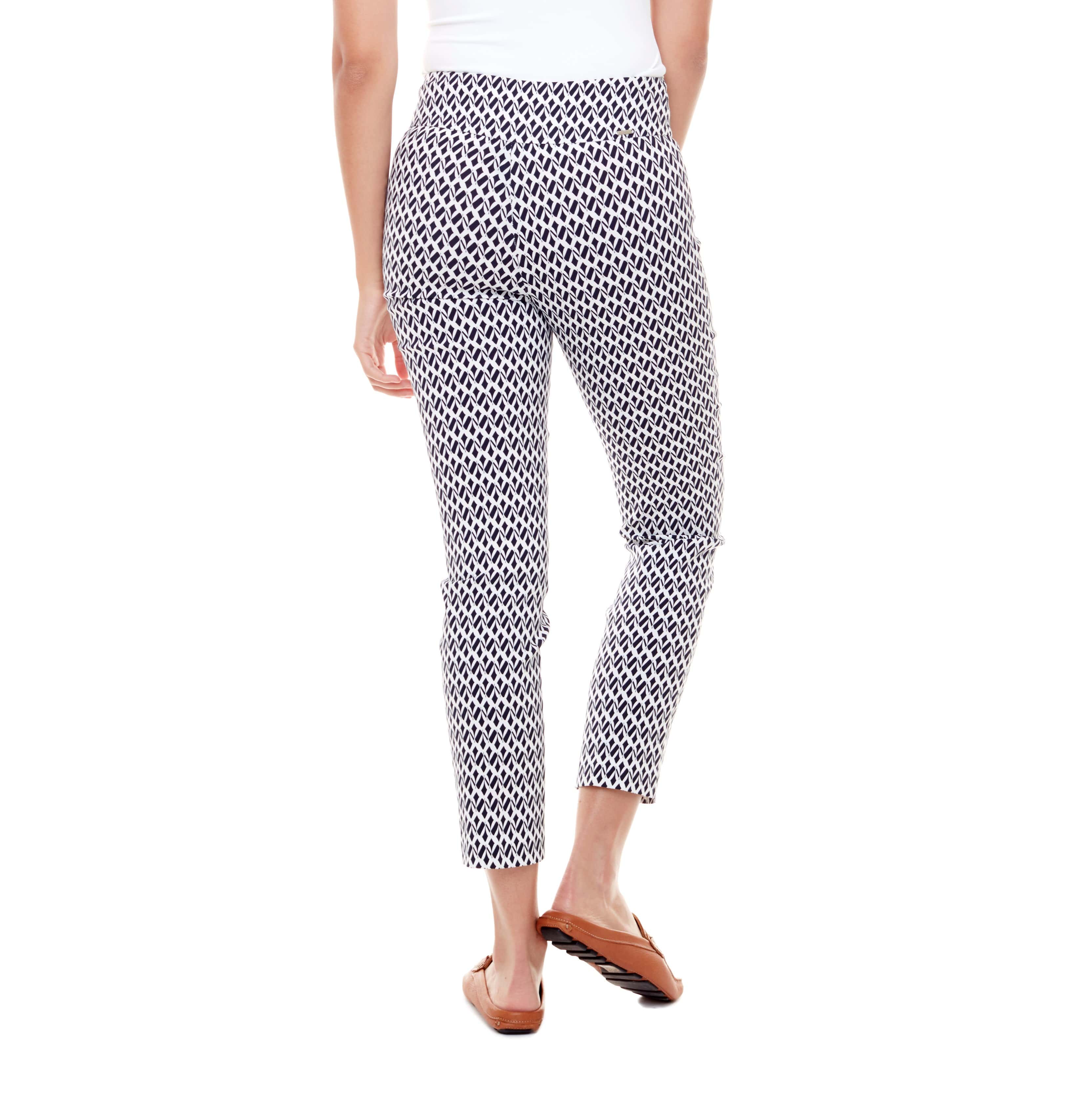 ABSTRACT DIAMOND ANKLE PANT - UP! Pants
