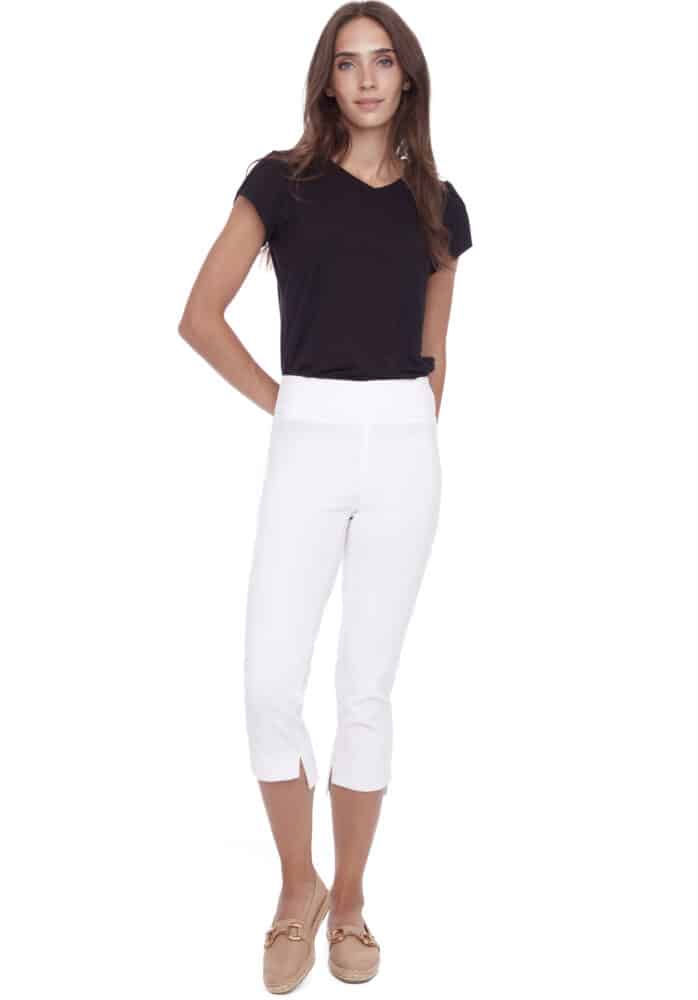 INVERTED CUFF TECHNO CROP PANT - UP! Pants